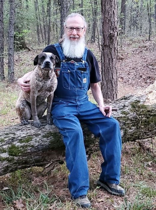 Picture of Dan with Molly